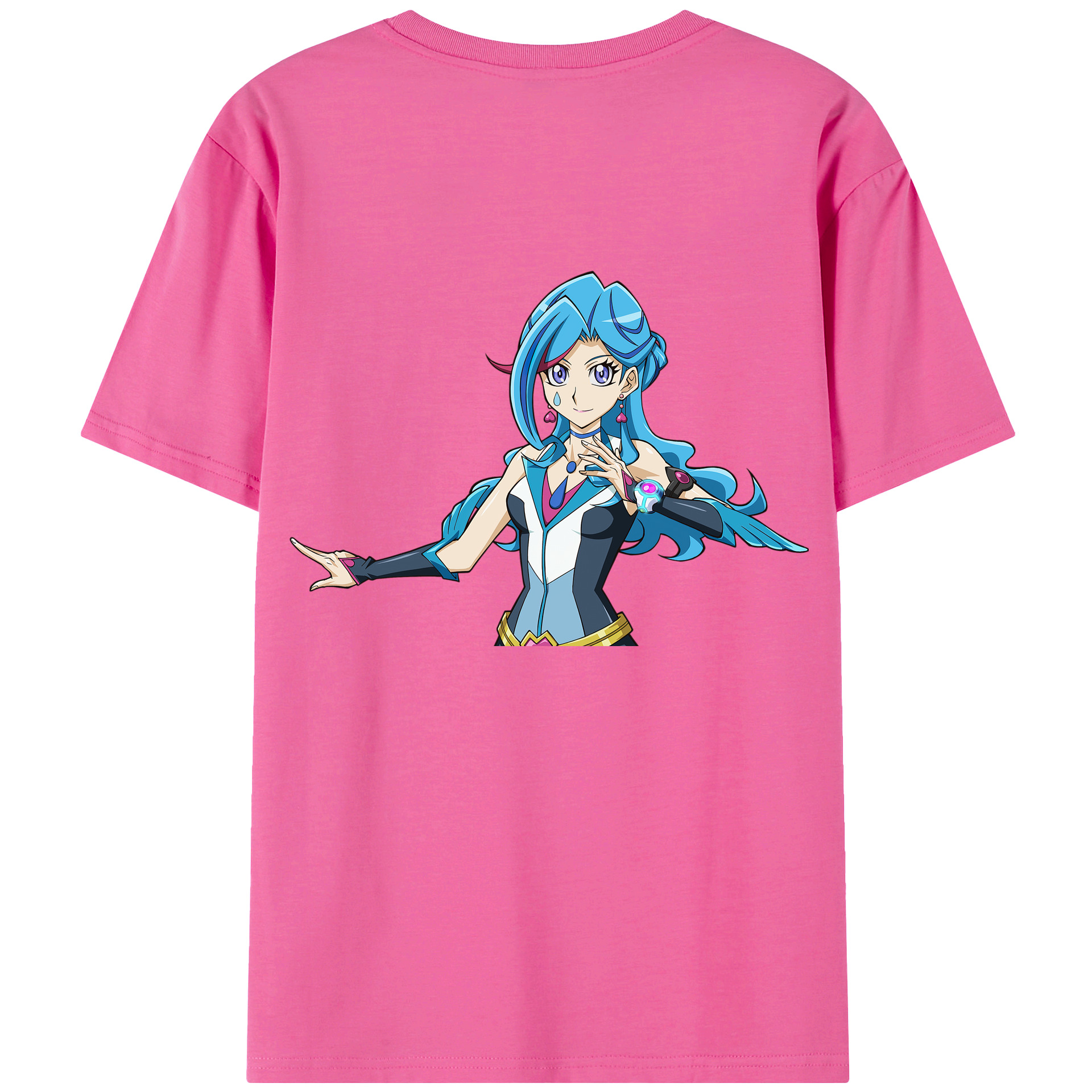 （画像用） 遊☆戯☆王 Yu-Gi-Oh! レディース半袖Tシャツ(バックプリント)